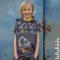Preview: Bio Jersey Be what you want - Panel Bagger vintage grau